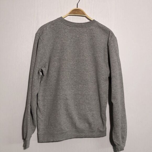 Winnie the Pooh Winter Sweatshirt Women Small Gray Christmas Disney Store Piglet - Picture 8 of 9